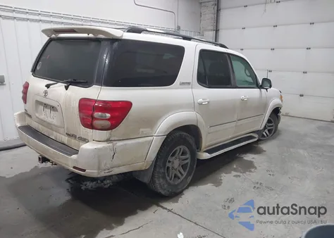 2004 Toyota Sequoia Limited V8 from USA, damaged, VIN 5TDBT48A74S207217